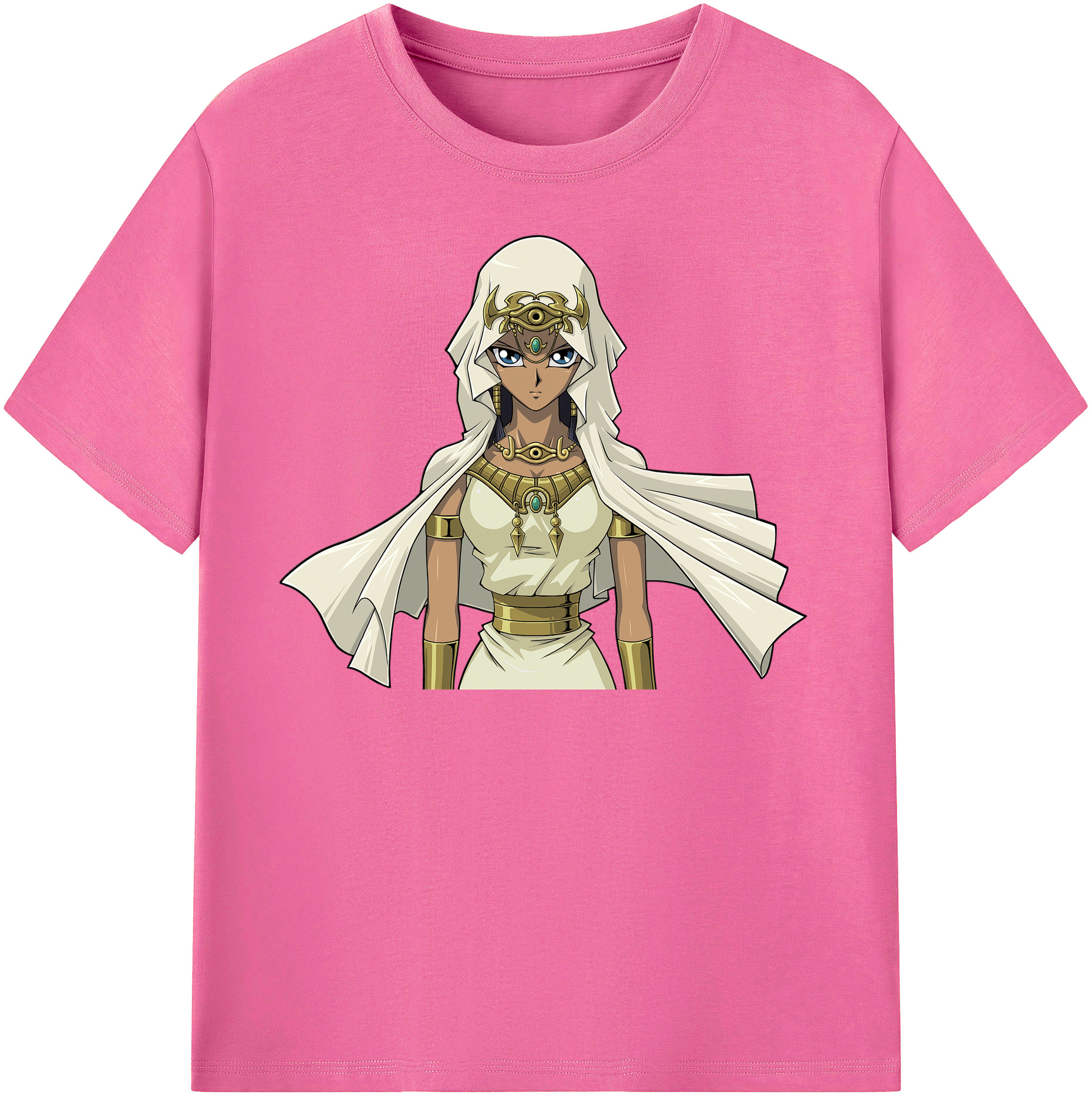 （画像用） 遊☆戯☆王 Yu-Gi-Oh! レディースカジュアルプリントTシャツ（綿100％）